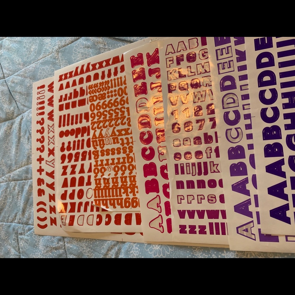 Lettering - Picture 5 of 6